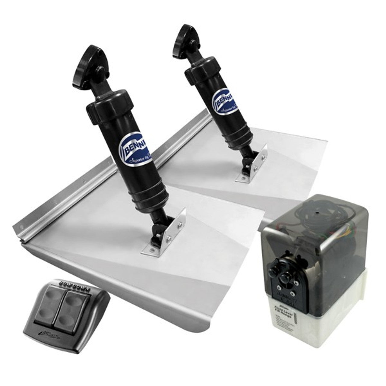 Bennett Complete Sport 10" x 12" Hydraulic Trim Tab Kit